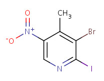 3-Bromo-2-iodo-4-methyl-5-nitropyridine cas  1150618-06-6